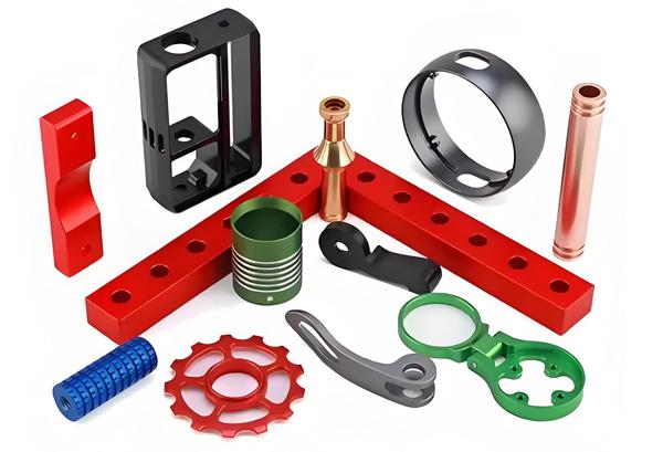 Rapid Prototyping CNC Machined Milling Anodized Custom Made 6061 7075 Aluminum Parts